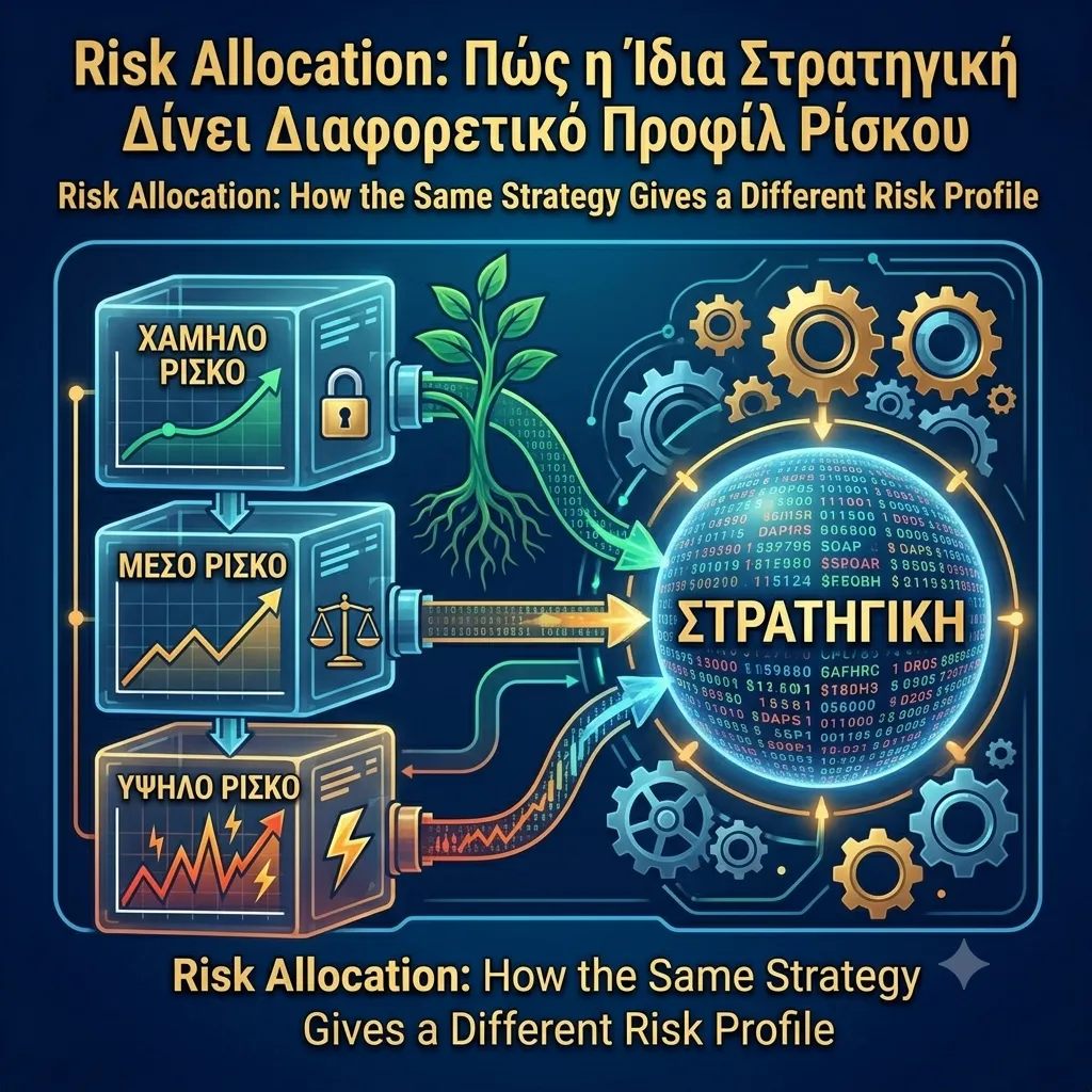 
							Risk Allocation: Πώς η Ίδια Στρατηγική Δίνει Διαφορετικό Προφίλ Ρίσκου